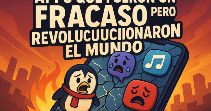 Apps que fueron un fracaso pero revolucionaron el mundo
