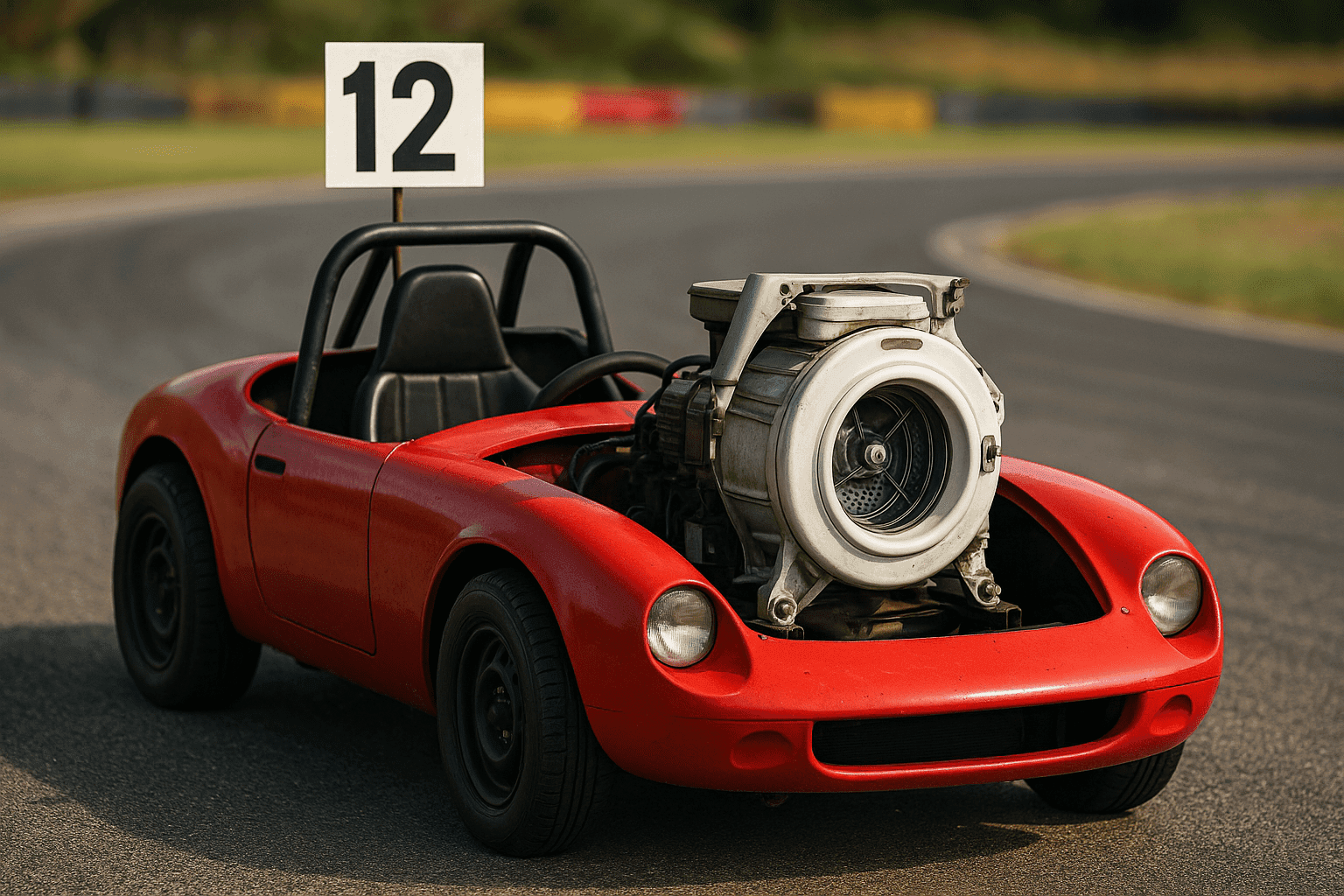 Coches que ganaron carreras... con motor de lavadora