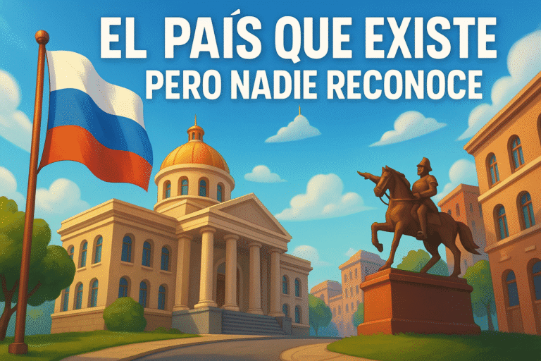 Imagen generada con IA para el artículo El país que existe pero nadie reconoce