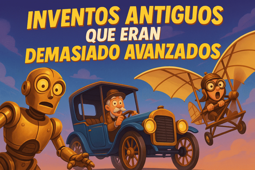 Imagen generada con IA para el artículo Inventos antiguos que eran demasiado avanzados