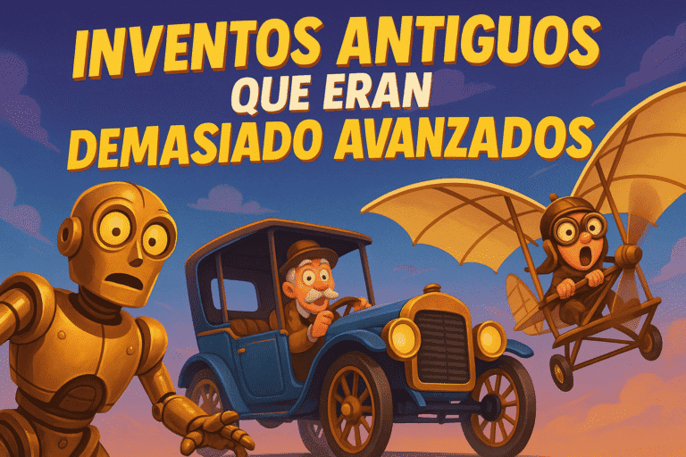 Imagen generada con IA para el artículo Inventos antiguos que eran demasiado avanzados