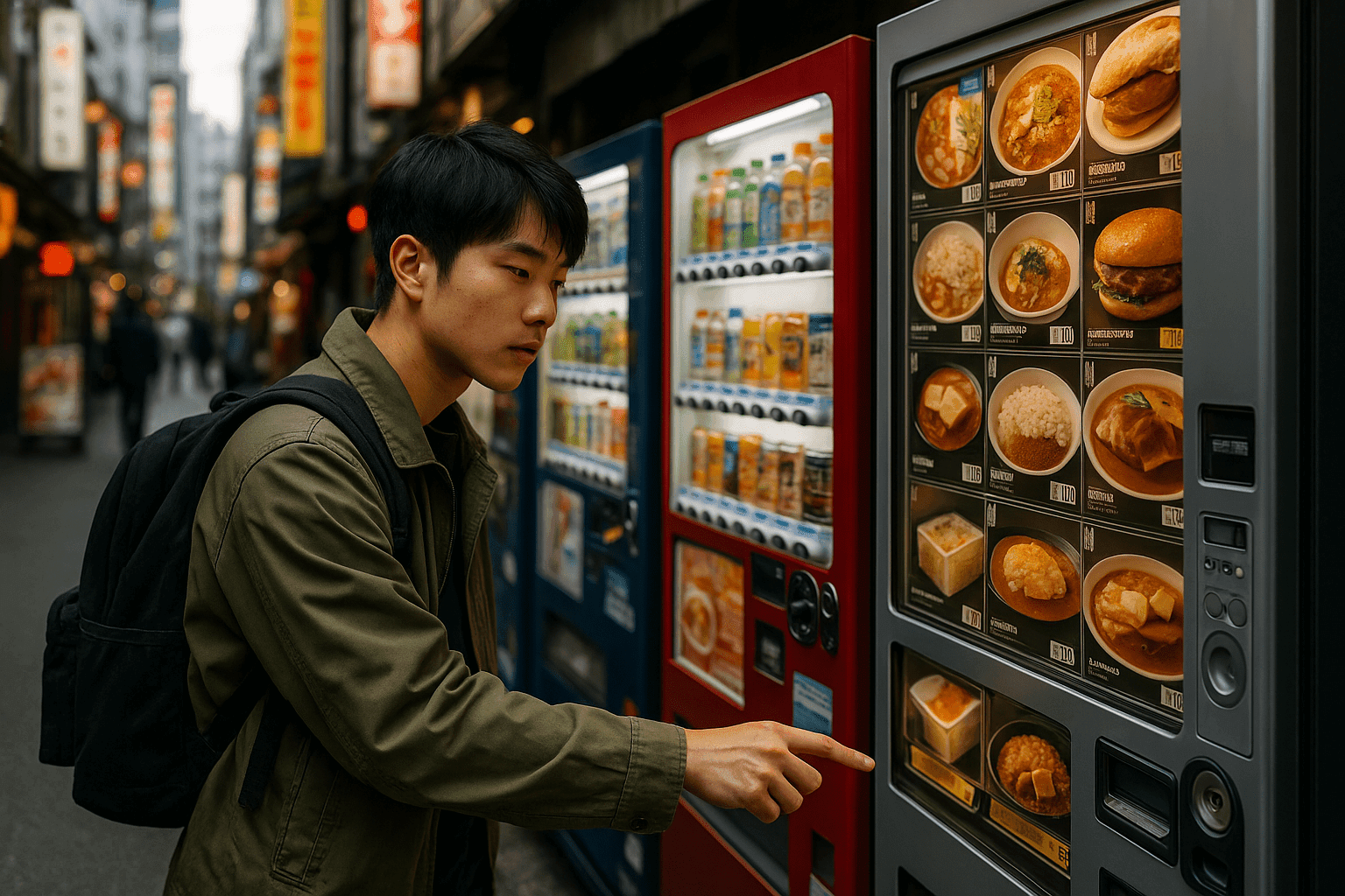 Japón y su obsesión por las máquinas expendedoras