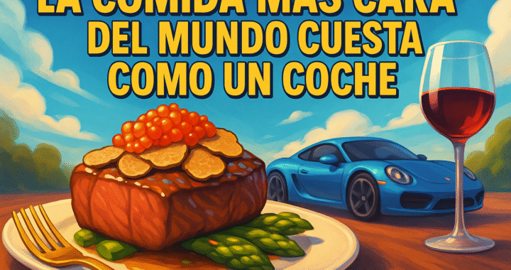 La comida más cara del mundo cuesta como un coche