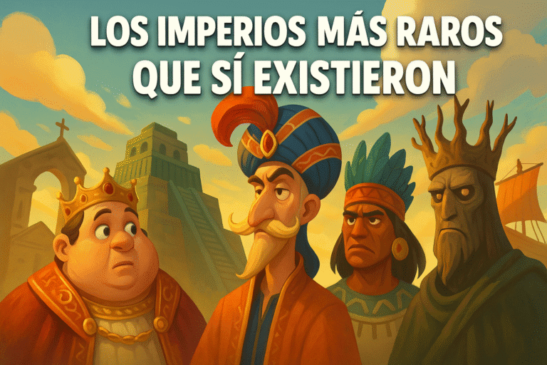 Imagen generada con IA para el artículo Los imperios más raros que sí existieron
