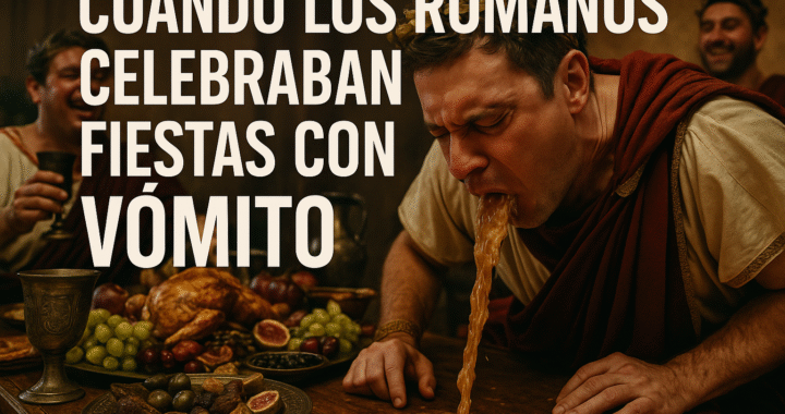 Cuando los romanos celebraban fiestas con vómito