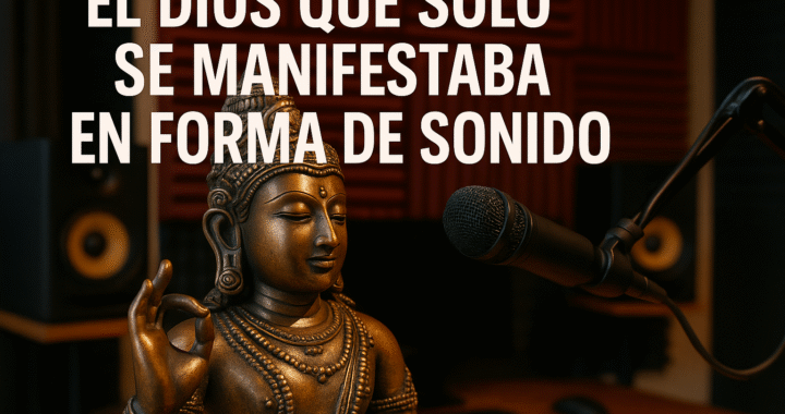 El dios que solo se manifestaba en forma de sonido