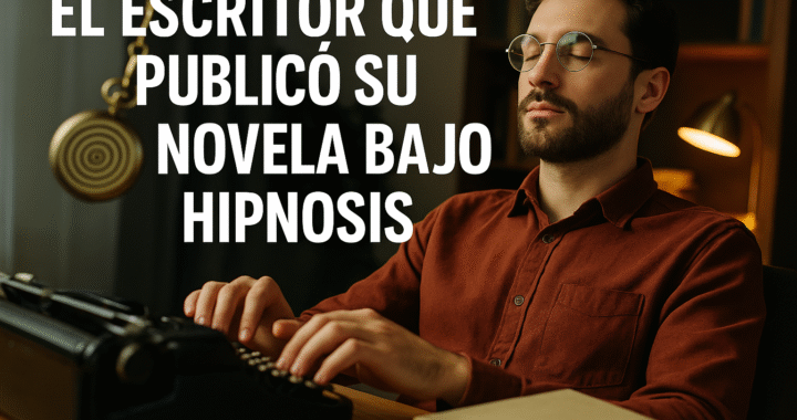 Rafael Uribe: el escritor que publicó su novela bajo hipnosis