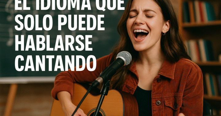 El idioma que solo puede hablarse cantando