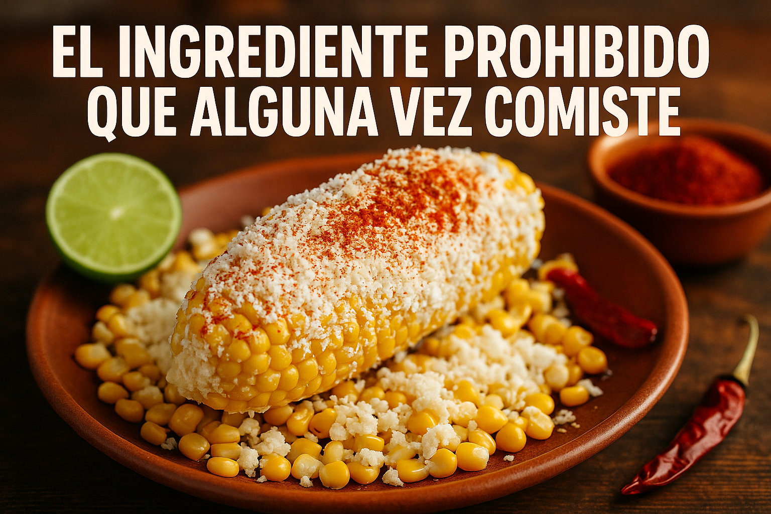 Imagen generada con IA para el artículo El ingrediente prohibido que alguna vez comiste