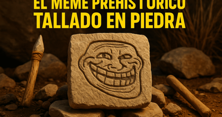 El meme prehistórico tallado en piedra