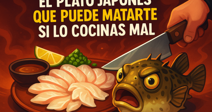 Fugu: el plato de pescado japonés que puede matarte si lo cocinas mal