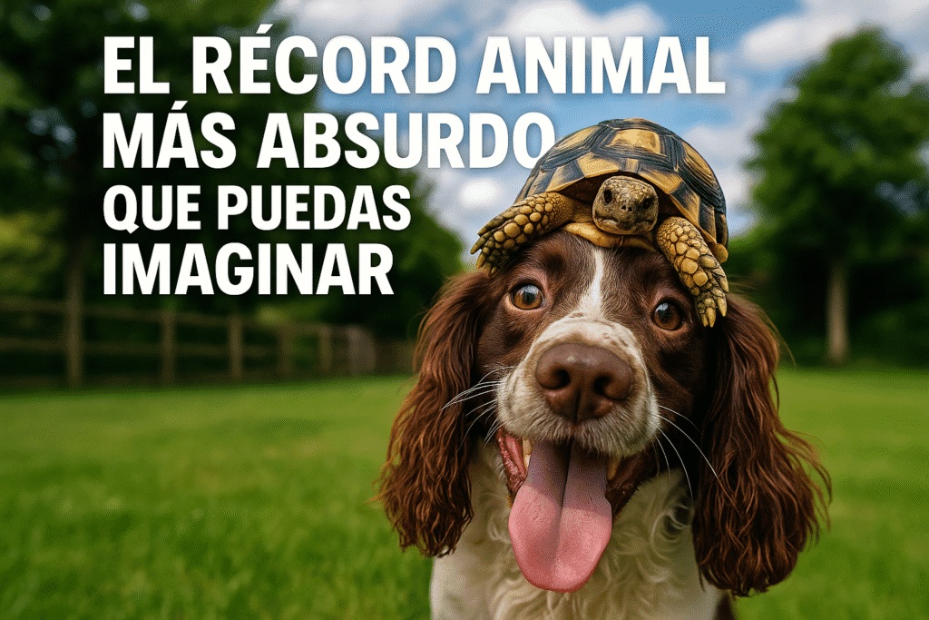 El récord animal más absurdo que puedas imaginar 1 Imagen generada con IA para el artículo El récord animal más absurdo que puedas imaginar