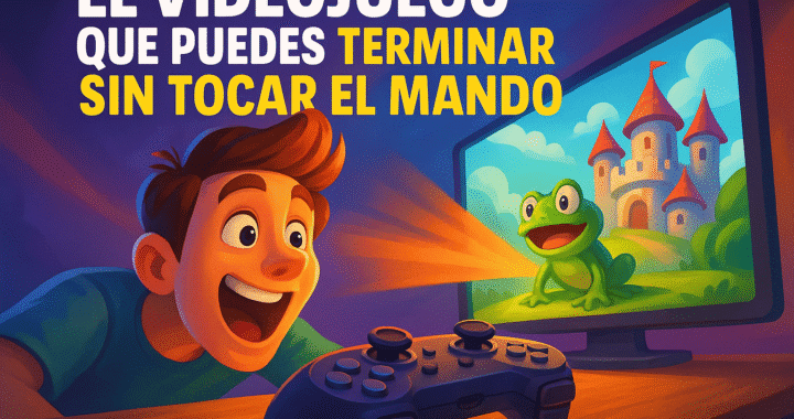 El videojuego que puedes terminar sin tocar el mando