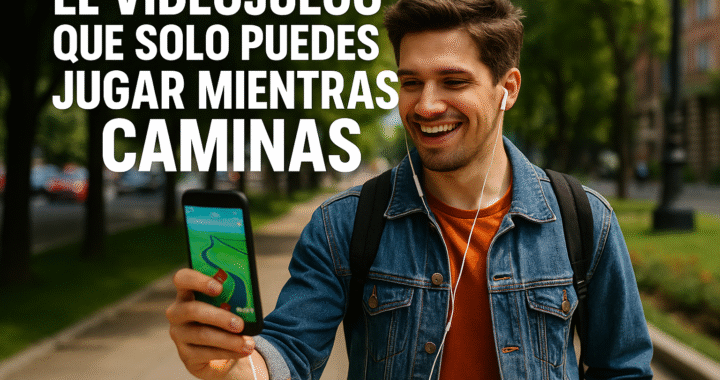 El videojuego que solo puedes jugar mientras caminas