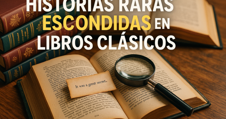 Historias raras escondidas en libros clásicos