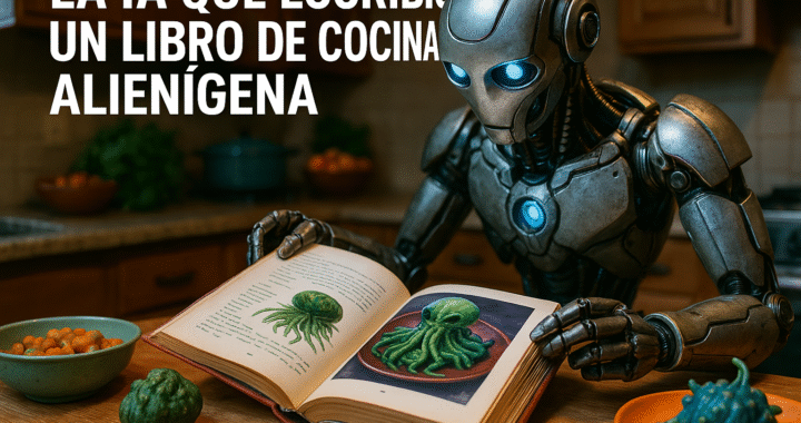La IA que escribió un libro de cocina alienígena