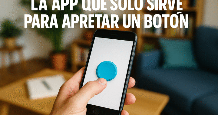 La app que solo sirve para apretar un botón
