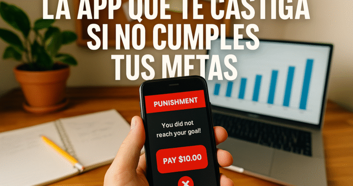 La app que te castiga si no cumples tus metas