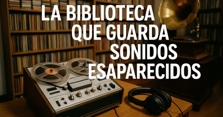 La biblioteca que guarda sonidos desaparecidos