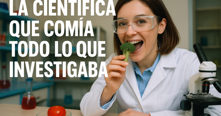 La científica que comía todo lo que investigaba