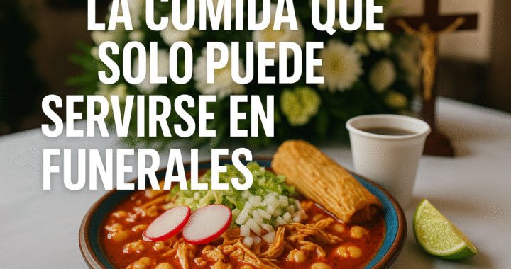 La comida que solo puede servirse en funerales