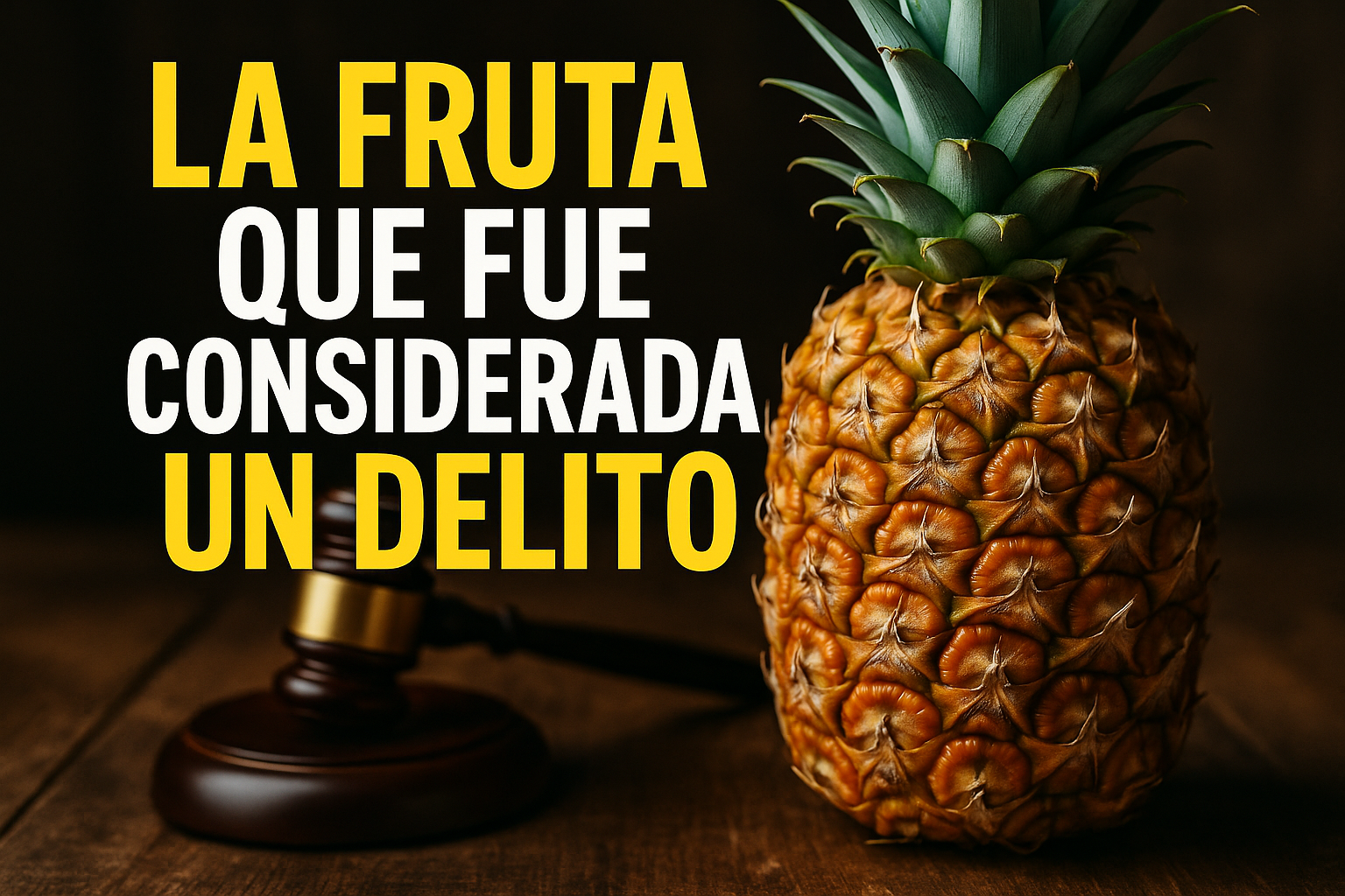 Imagen generada con IA para el artículo La fruta que fue considerada un delito