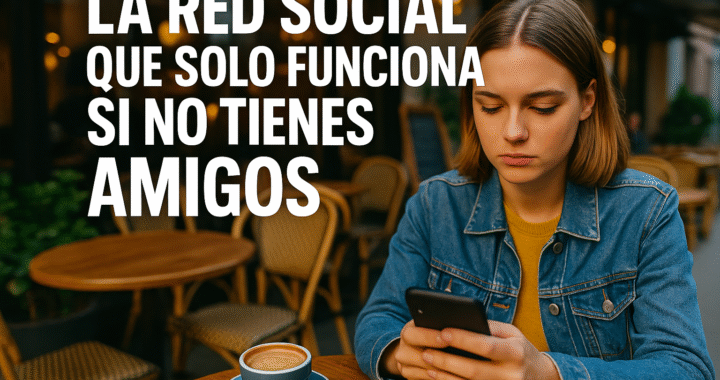 La red social que solo funciona si no tienes amigos