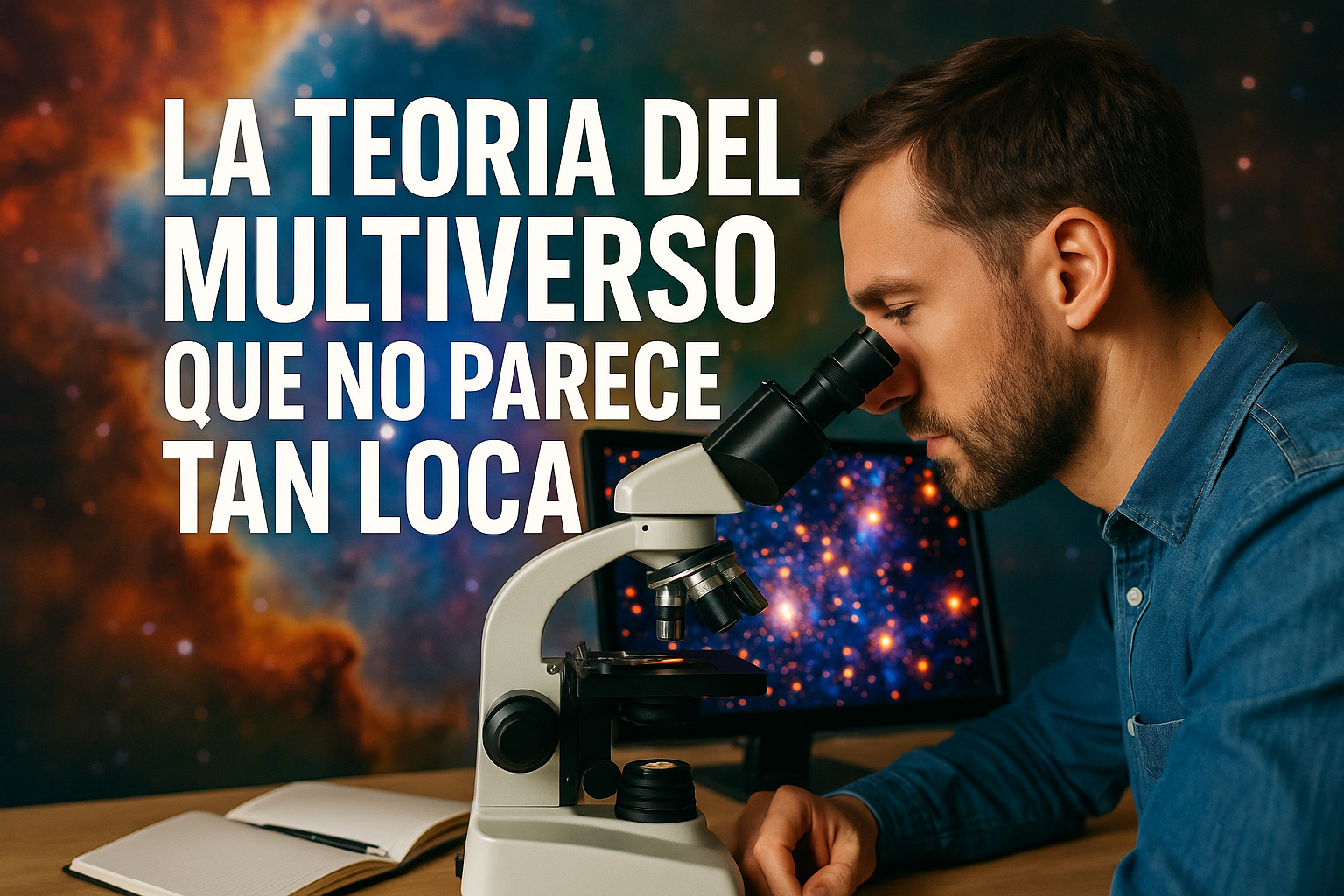 Imagen generada con IA para el artículo La teoría del multiverso que no parece tan loca
