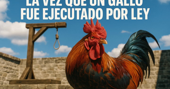 La vez que un gallo fue ejecutado por ley
