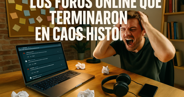 Los foros online que terminaron en caos histórico
