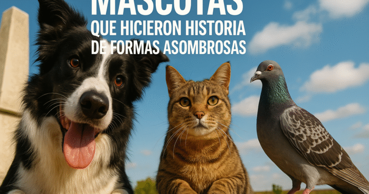 Mascotas que hicieron historia de formas asombrosas