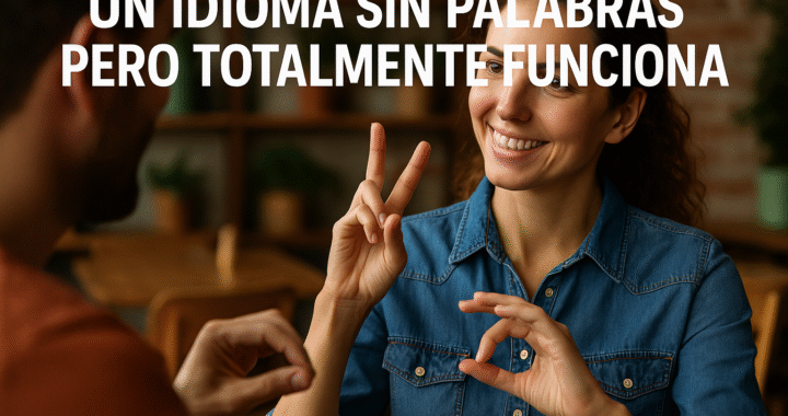 Un idioma sin palabras pero totalmente funcional