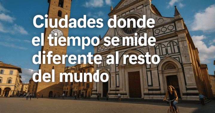 Lugares donde el tiempo se detiene: husos horarios raros y curiosos