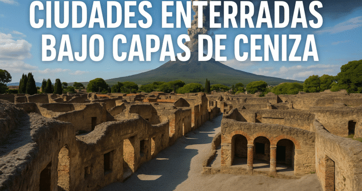 Ciudades enterradas por ceniza: misterios arqueológicos asombrosos