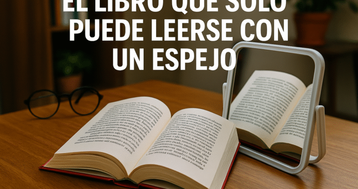 Libros especulares: el enigmático arte de leer con un espejo