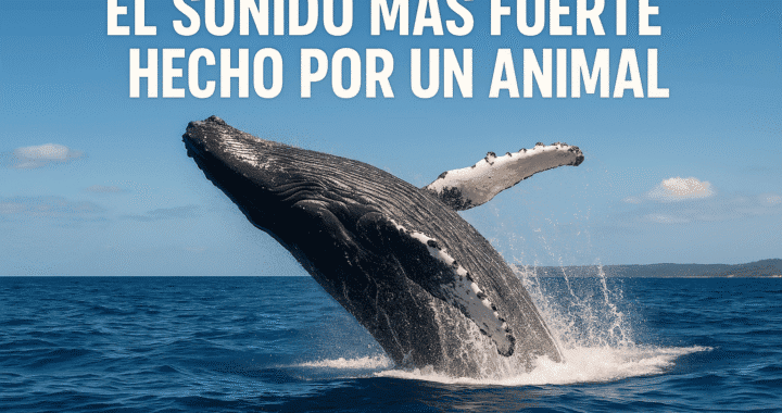 El animal más ruidoso del mundo: descubre el sonido más fuerte jamás oído