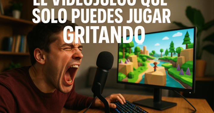 🎮 ¡Grita para Jugar! El Videojuego Más Divertido y Viral del Momento