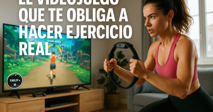 El videojuego que te obliga a hacer ejercicio real