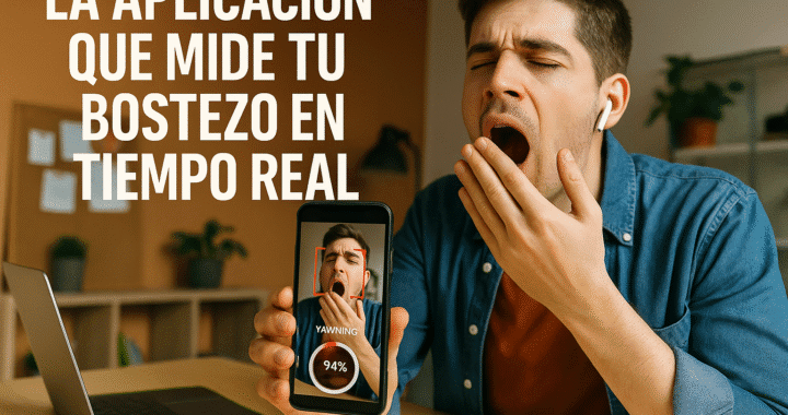 App para medir bostezos en tiempo real: la tendencia tecnológica viral