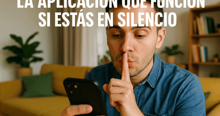 La app absurda que solo funciona en silencio absoluto: ¡descúbrela!