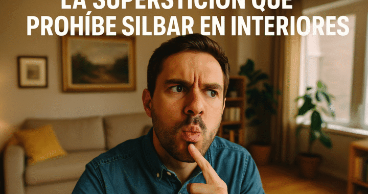 ¿Por qué silbar en casa trae mala suerte? Superstición explicada