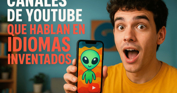 CANALES DE YOUTUBE EN IDIOMAS INVENTADOS: EXTRAÑOS, VIRALES Y ÚNICOS