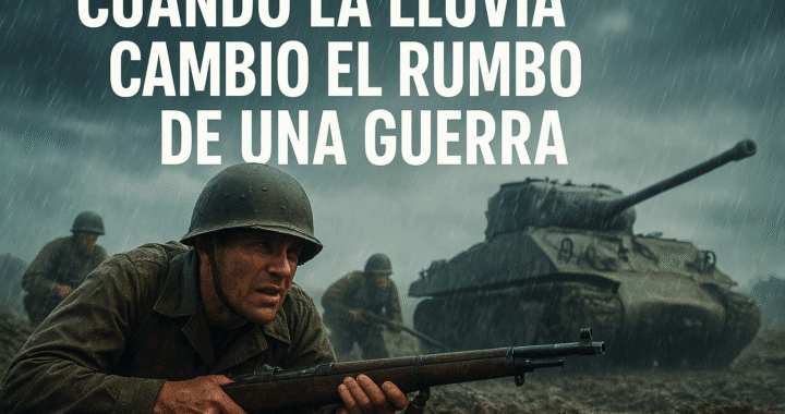 🌧️ Cómo la lluvia cambió la historia: guerras, batallas y sorpresas