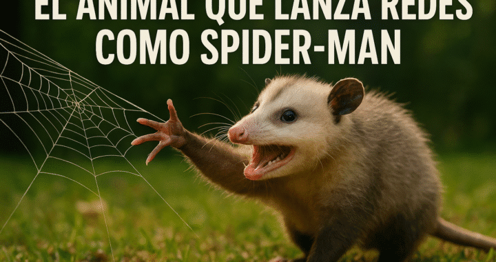 Araña gladiadora: el animal que lanza redes como Spider-Man 🕷️🕸️