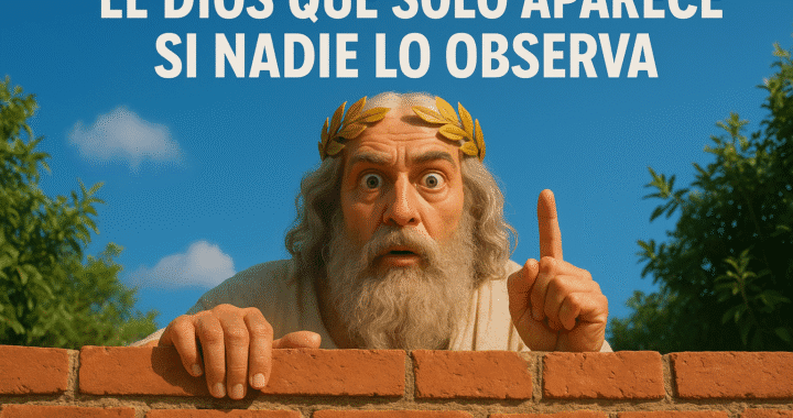 El dios invisible que solo aparece si nadie lo observa: mito y misterio