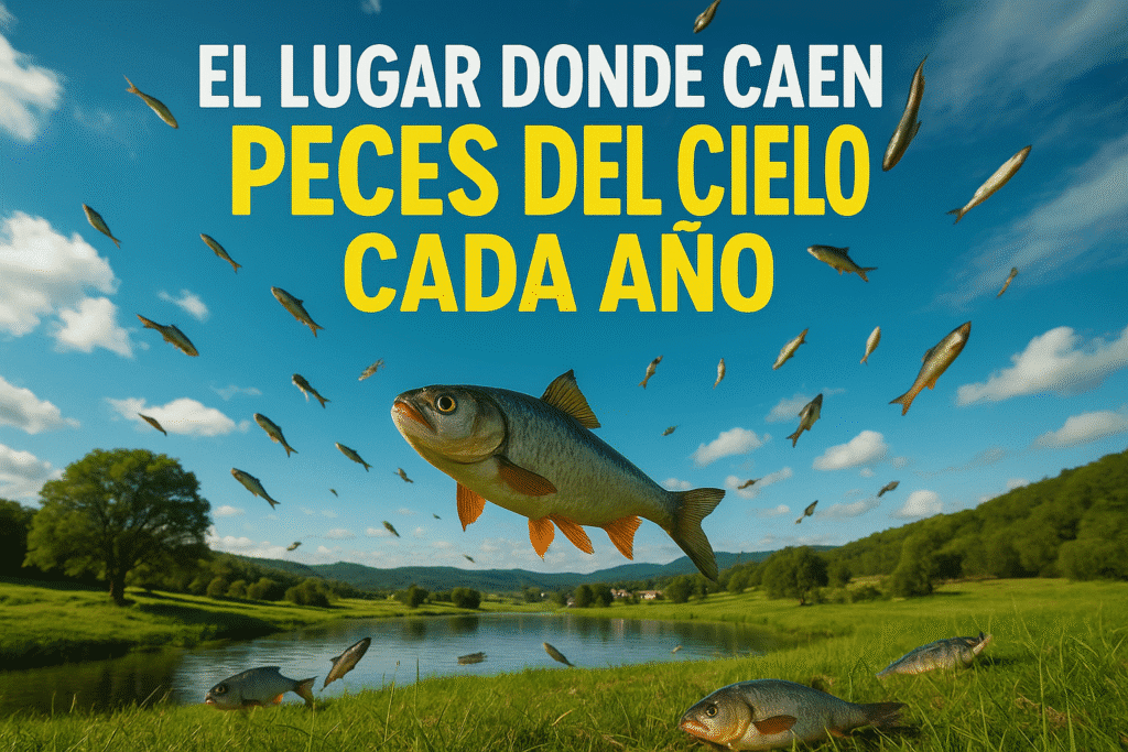 Lluvia de peces en Yoro, Honduras: el misterio natural más asombroso 1 Imagen generada con IA para el artículo El lugar donde caen peces del cielo cada año