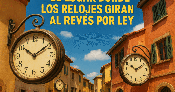 Relojes al revés en Strobl: el pueblo donde el tiempo va al revés