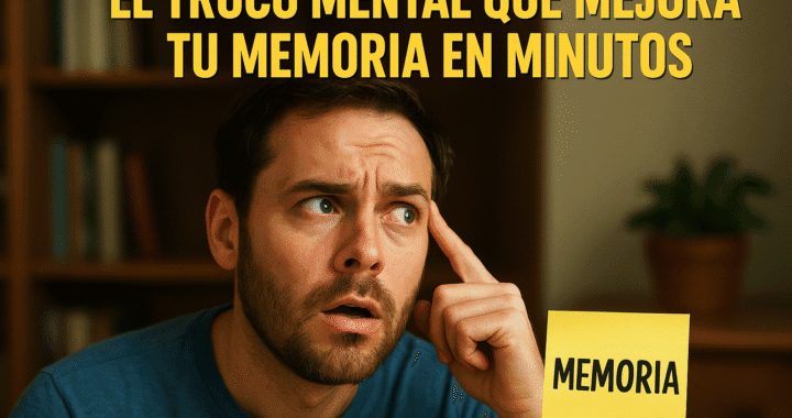 Potencia tu memoria en minutos con el eficaz truco del palacio mental