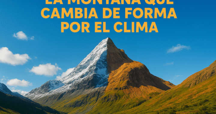 Montañas que cambian de forma: maravillas ocultas del clima extremo