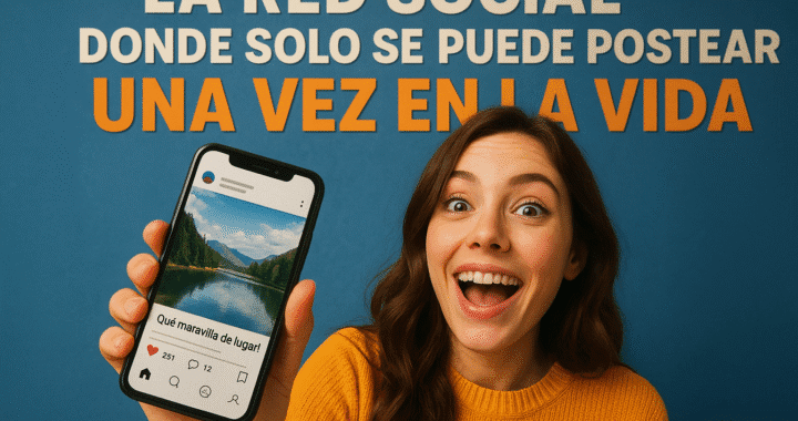 Only Once: la red social viral donde solo puedes postear una vez